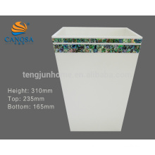 Luxury Abalone shell handmade trash bin for hotel usage